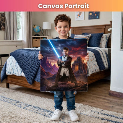 The Cosmic Warrior Portrait