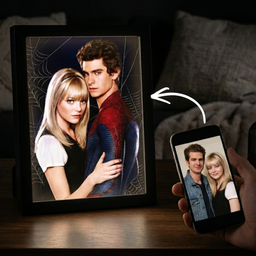 Spidey Love Story Couple Portrait