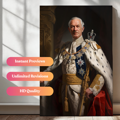 The Regency Ruler King Portrait