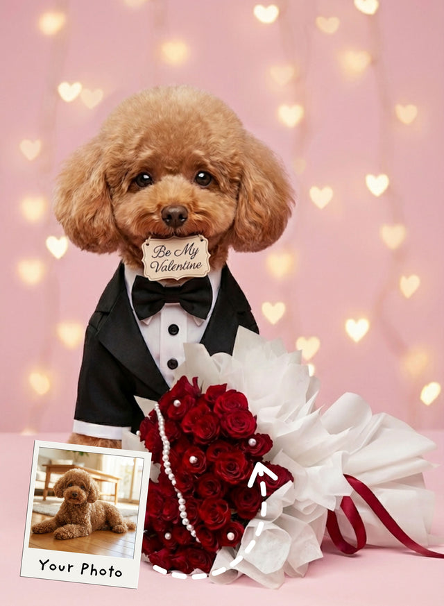 My Furry Valentine Portrait