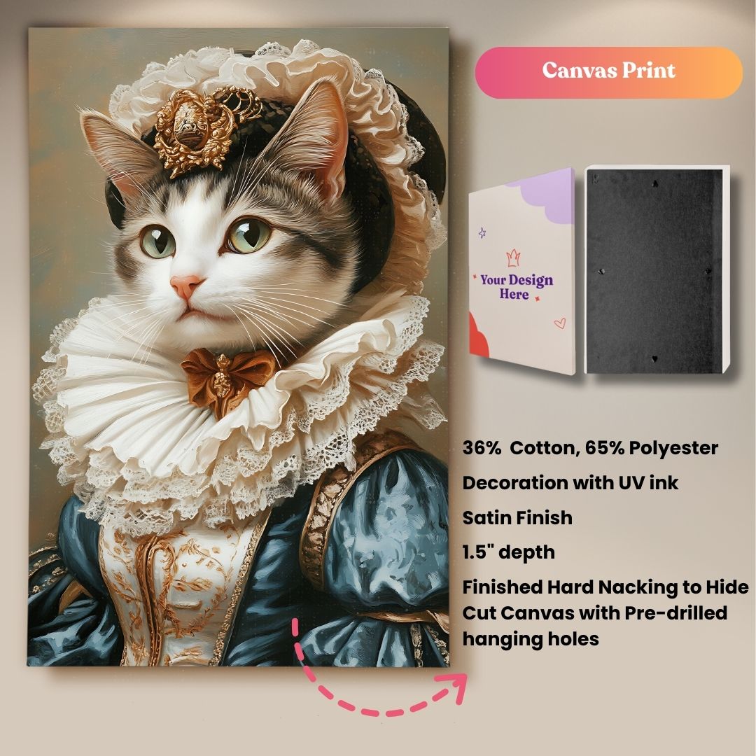 Renaissance Royal Pet Portrait