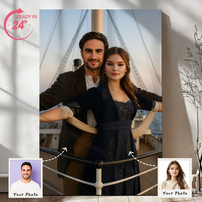 Titanic Couple Portrait