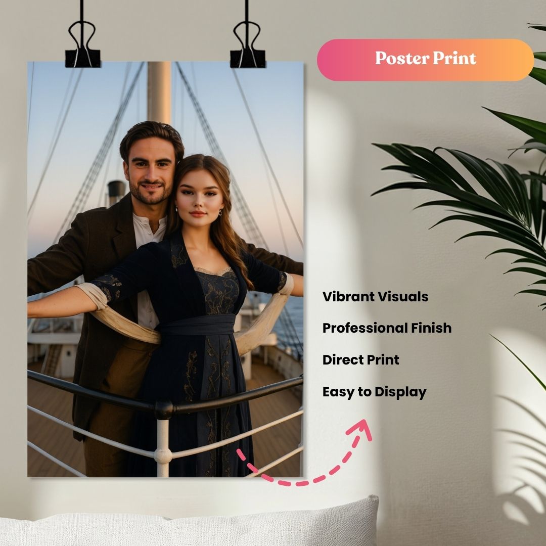 Titanic Couple Portrait