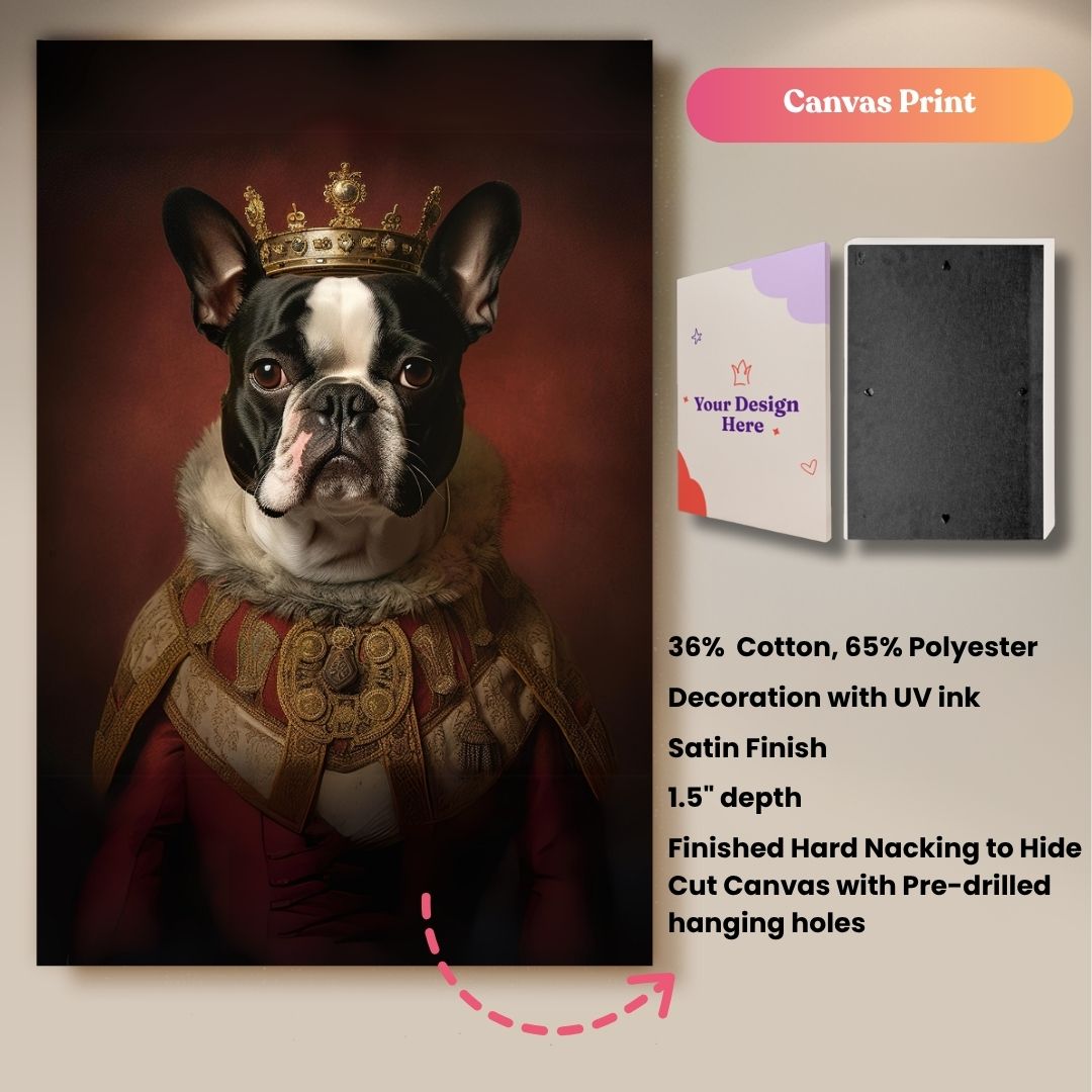 Their Fluffy Highnesses in Scarlet Portrait