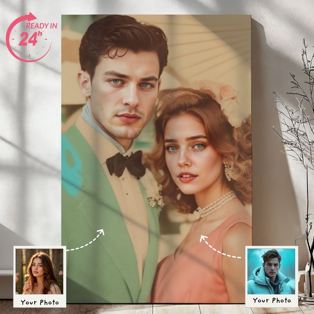 Vintage Couple Portrait