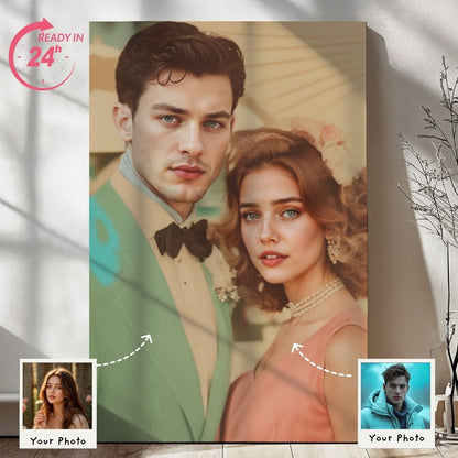 Vintage Couple Portrait