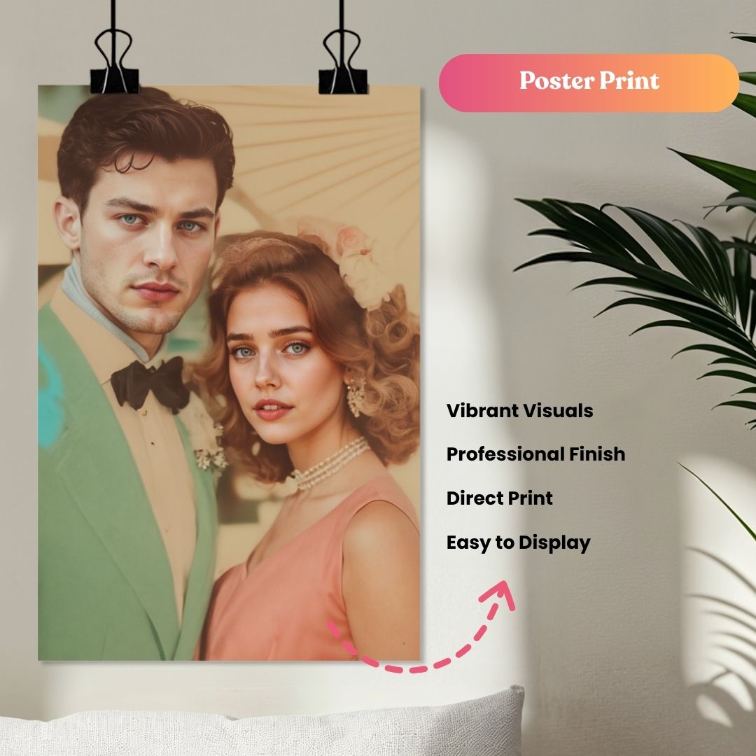 Vintage Couple Portrait