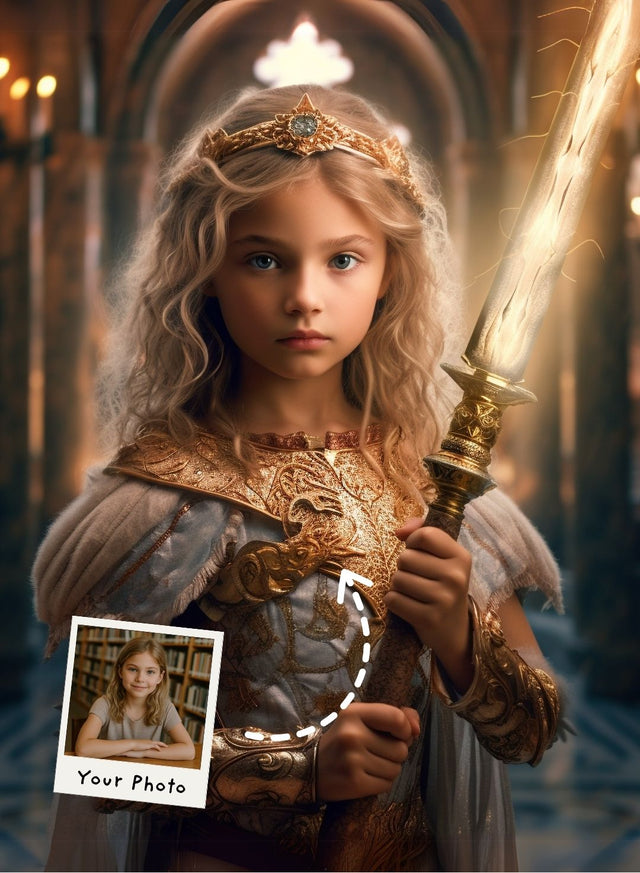 Warrior Princess of Light Portrait