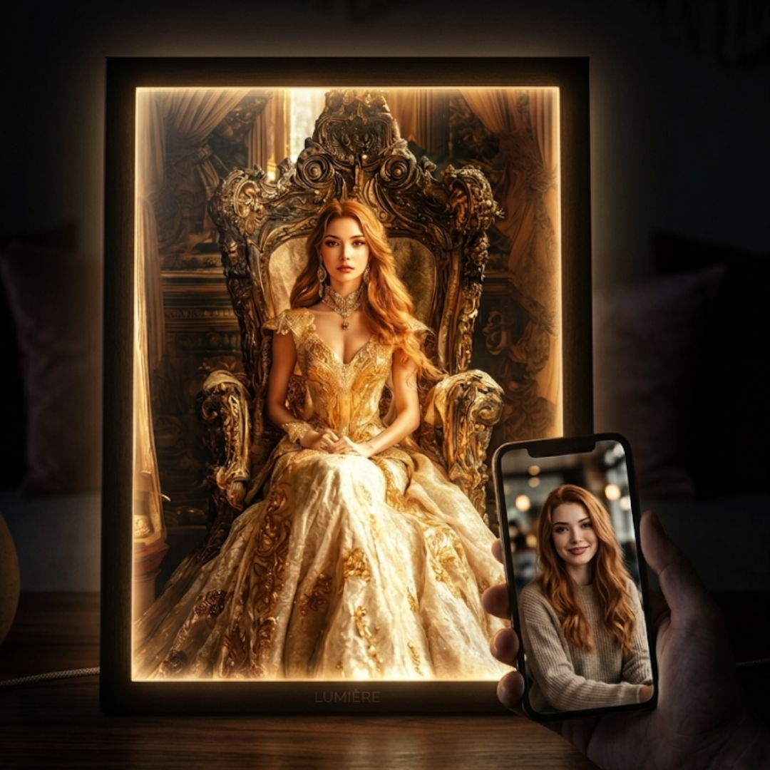 Gold Queen Portrait