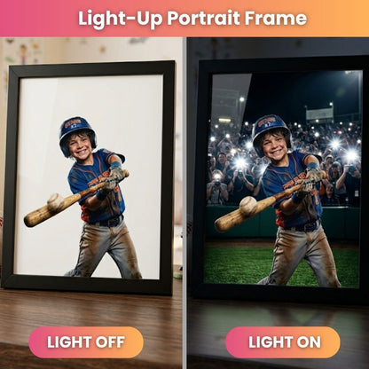 The Rising Baseball Star Portrait