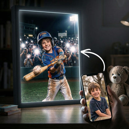 The Rising Baseball Star Portrait