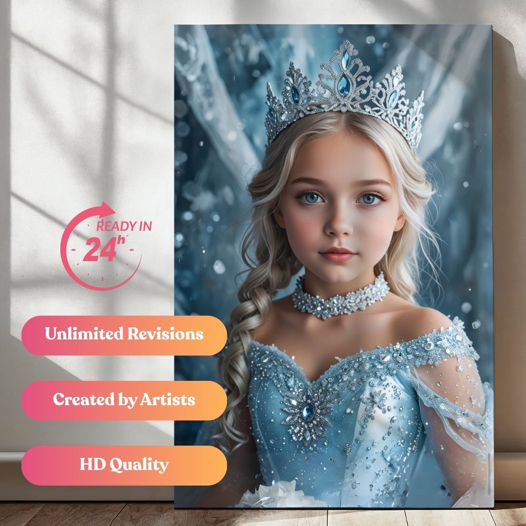 Ice Queen Royalty Portrait