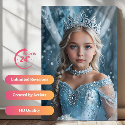 Ice Queen Royalty Portrait