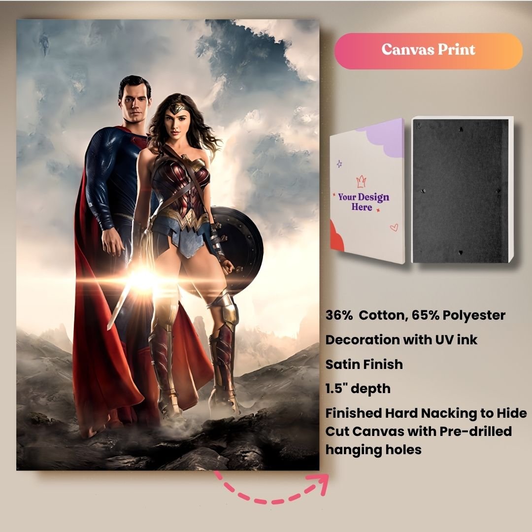Super Wonder Couple Portrait