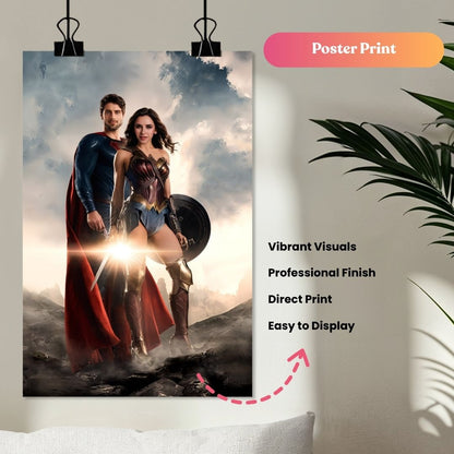 Super Wonder Couple Portrait