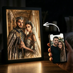 Dark Throne Couple Portrait