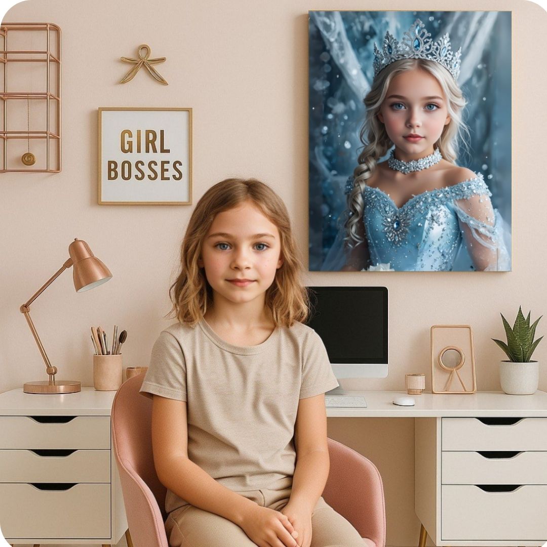 Ice Queen Royalty Portrait