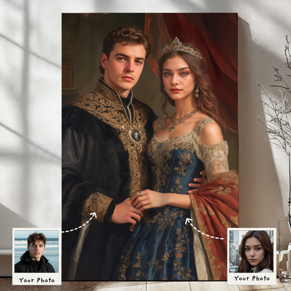 Enchanting Royal Couple Portrait