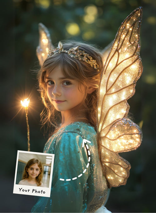 Enchanted Forest Fairy Portrait