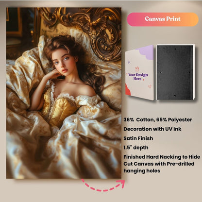 Golden Belle Princess Portrait