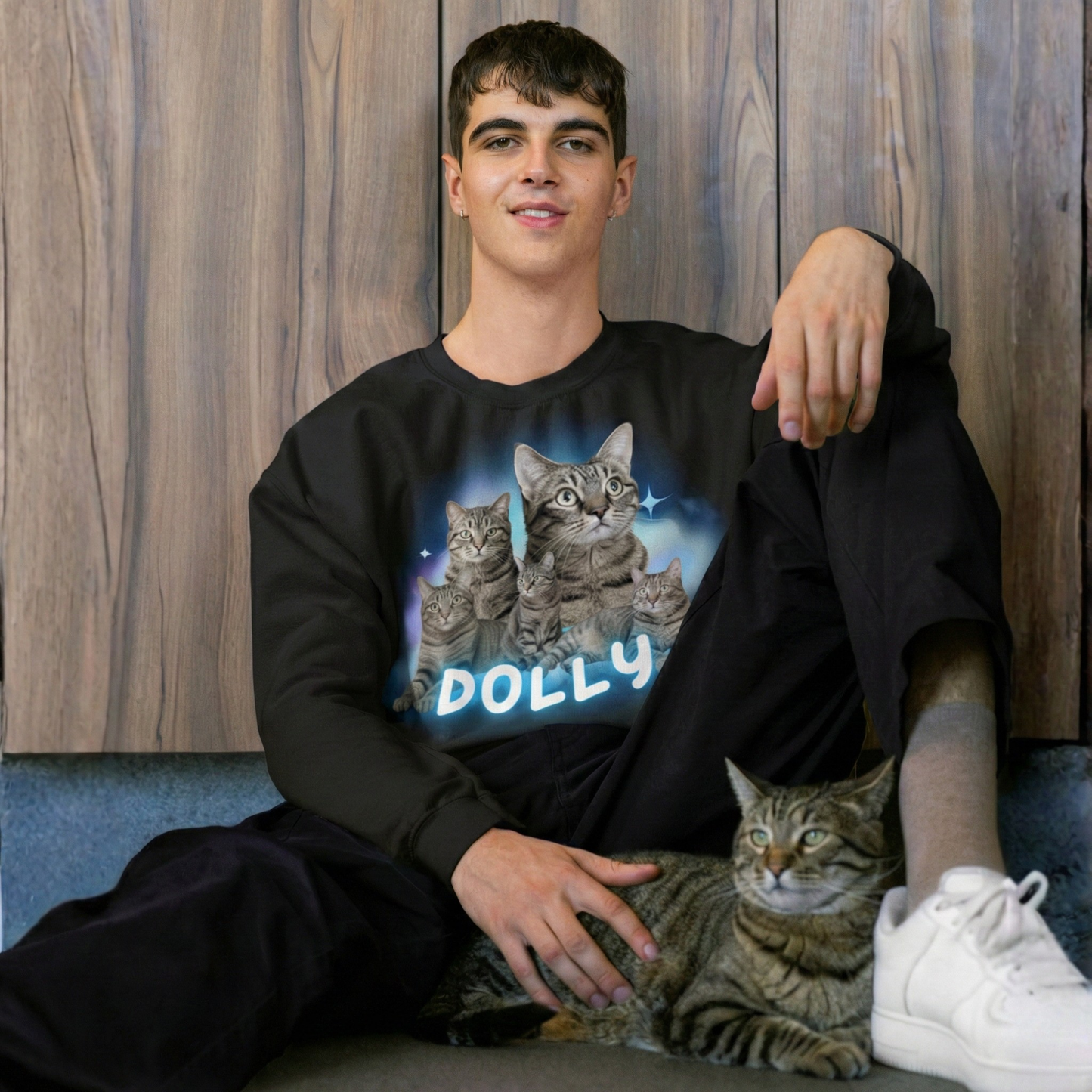 Fluffy Clouds, Fluffier Friends Custom Apparel