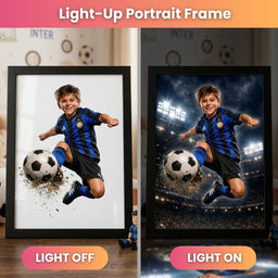 The Young Football Ace Portrait