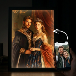 Enchanting Royal Couple Portrait