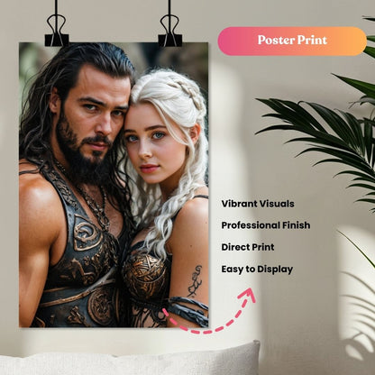 Throne Couple Portrait