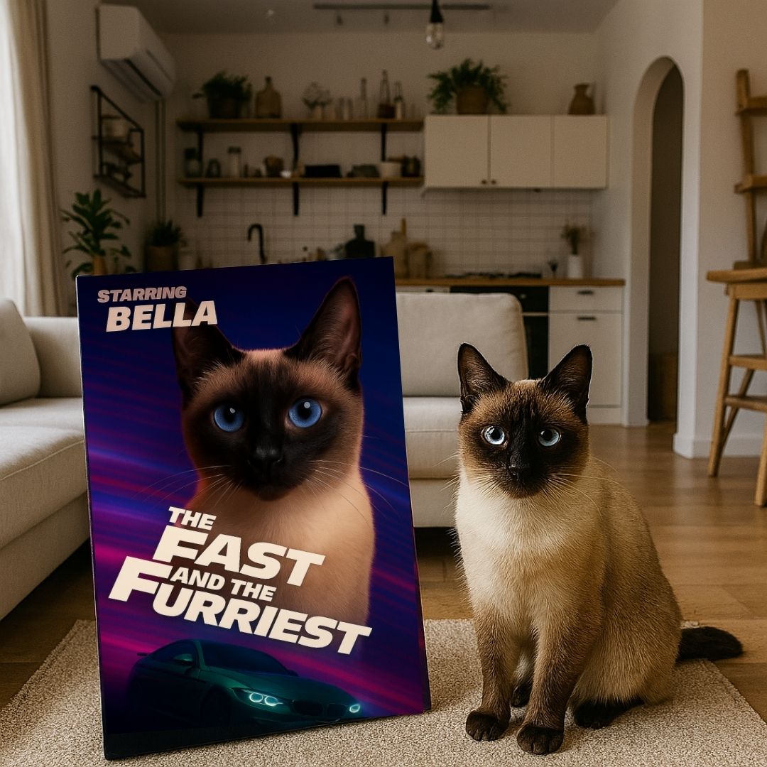 The Fast And The Furriest Portrait