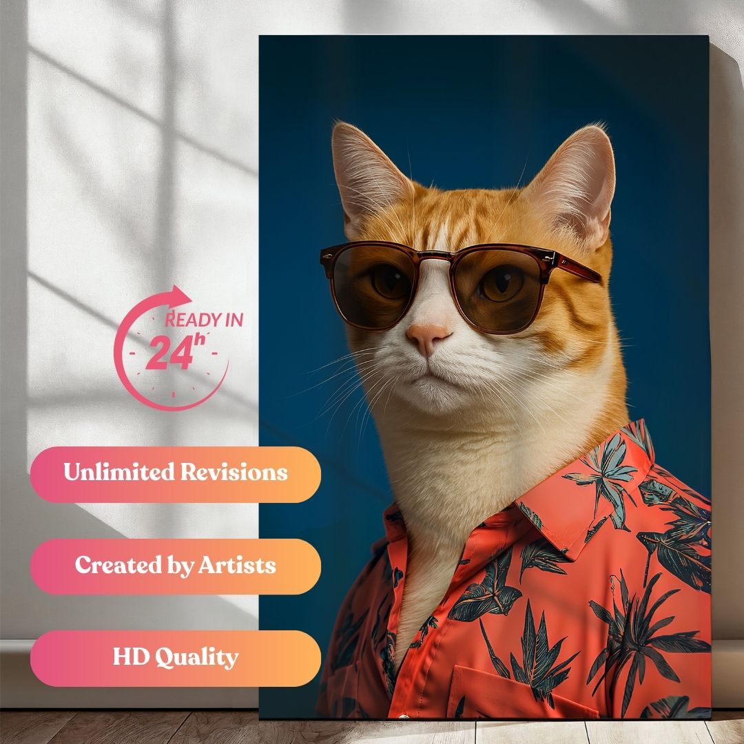 Pawdiac Tropicool Islander Portrait