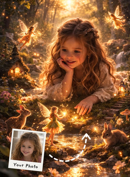 Fairy Light Princess Portrait