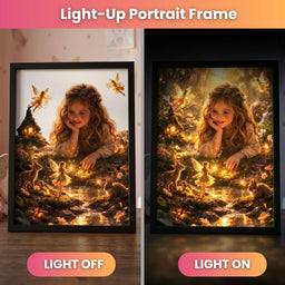 Fairy Light Princess Portrait