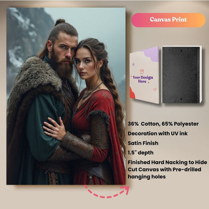 The Eternal Winter Couple Portrait