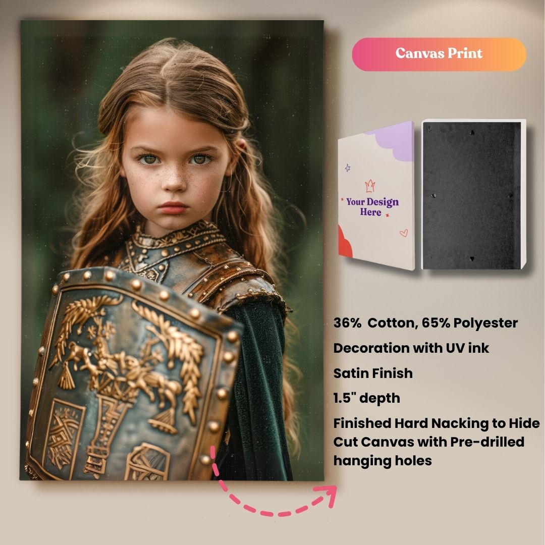 Brave Warrior Princess Portrait