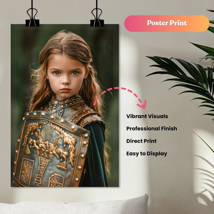 Brave Warrior Princess Portrait