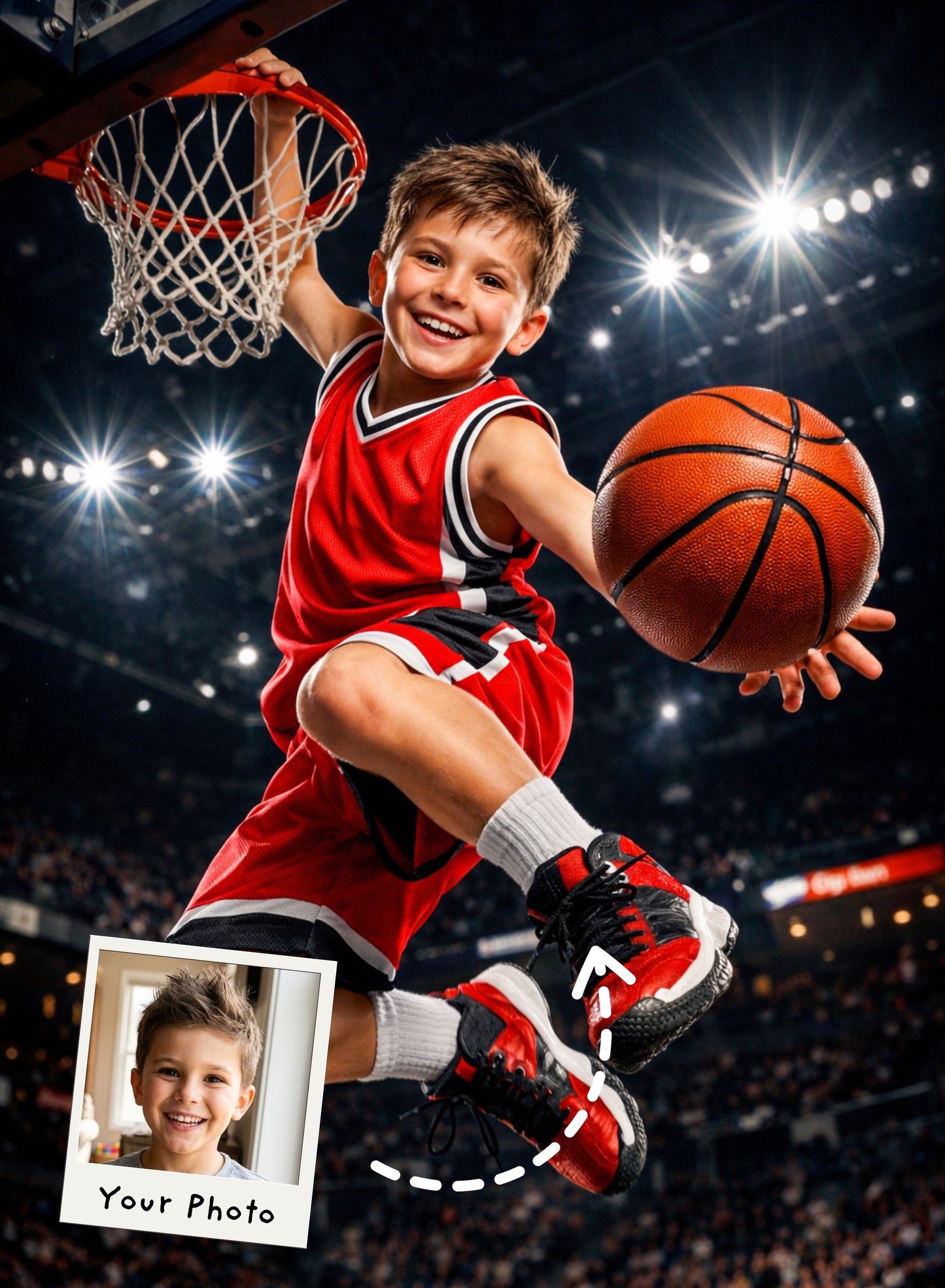 The Dunk Hero in Motion Portrait