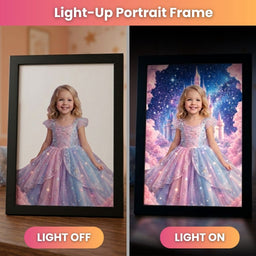Pastel Rainbow Princess Portrait
