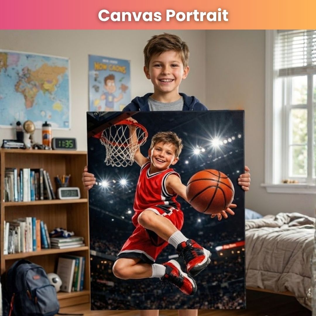 The Dunk Hero in Motion Portrait