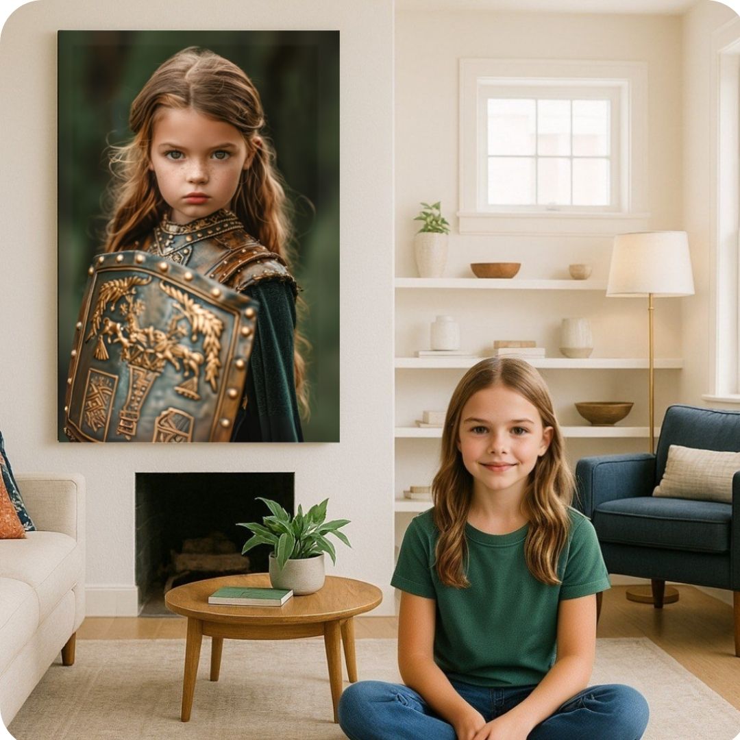 Brave Warrior Princess Portrait