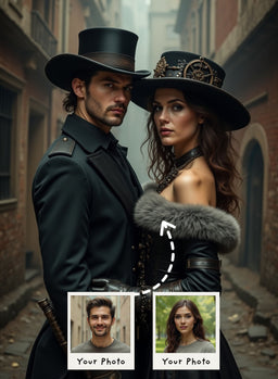 Boss & Beauty Couple Portrait