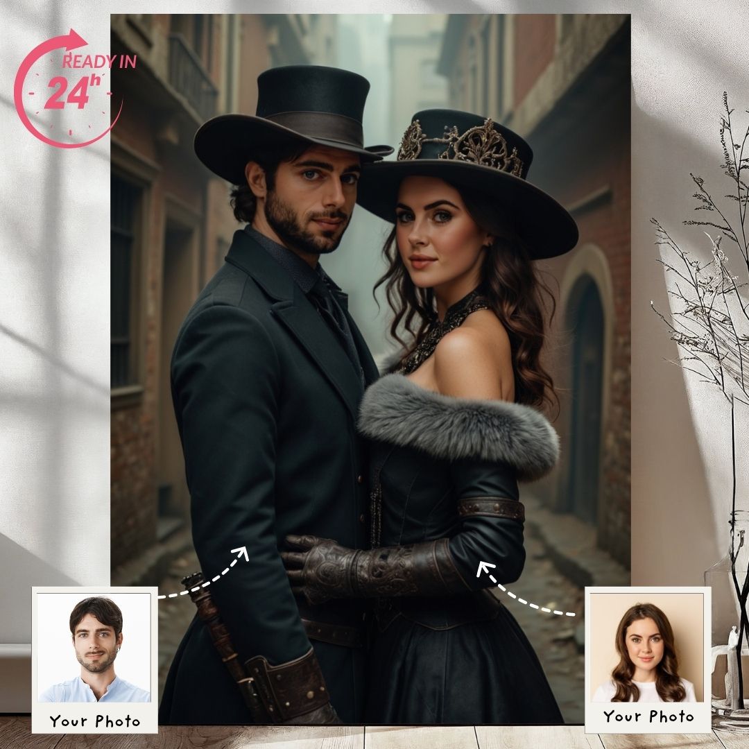 Boss & Beauty Couple Portrait