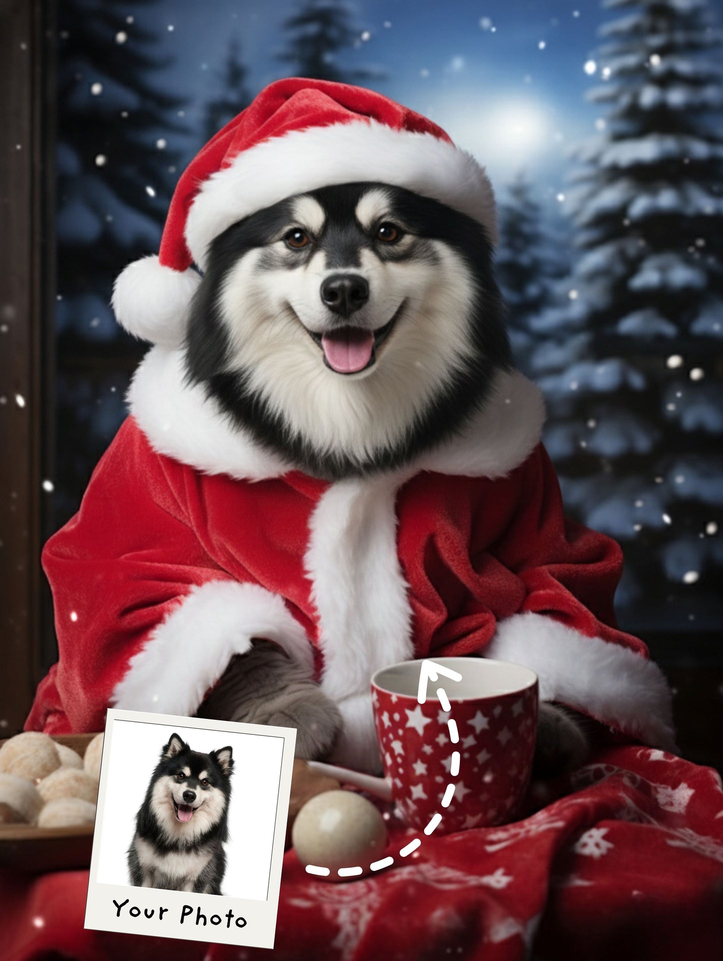 Furry Santa Portrait