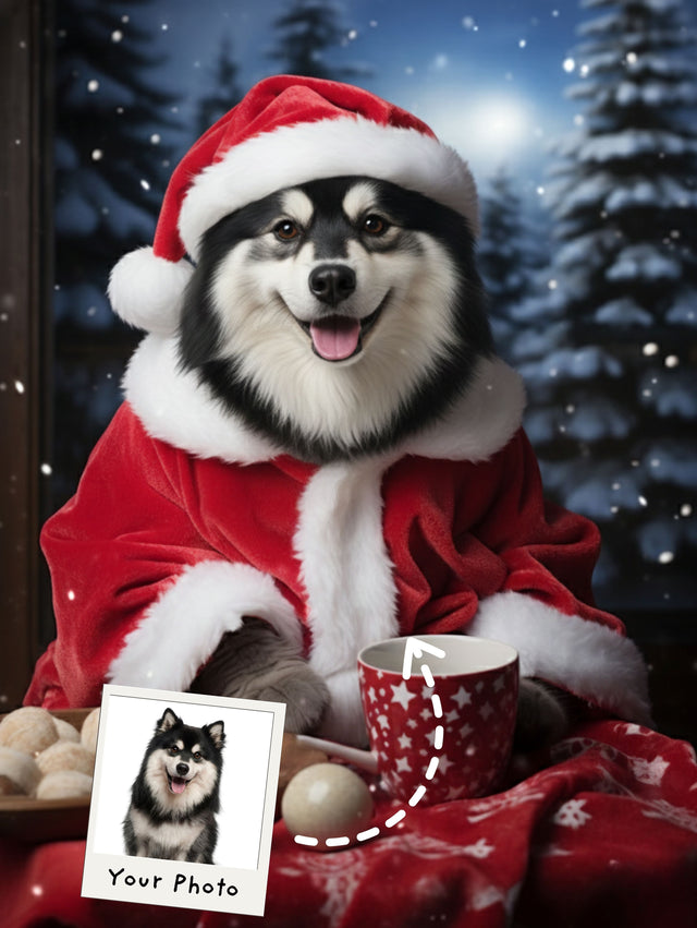 Furry Santa Portrait