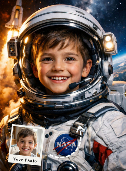 The Astronaut Explorer Portrait
