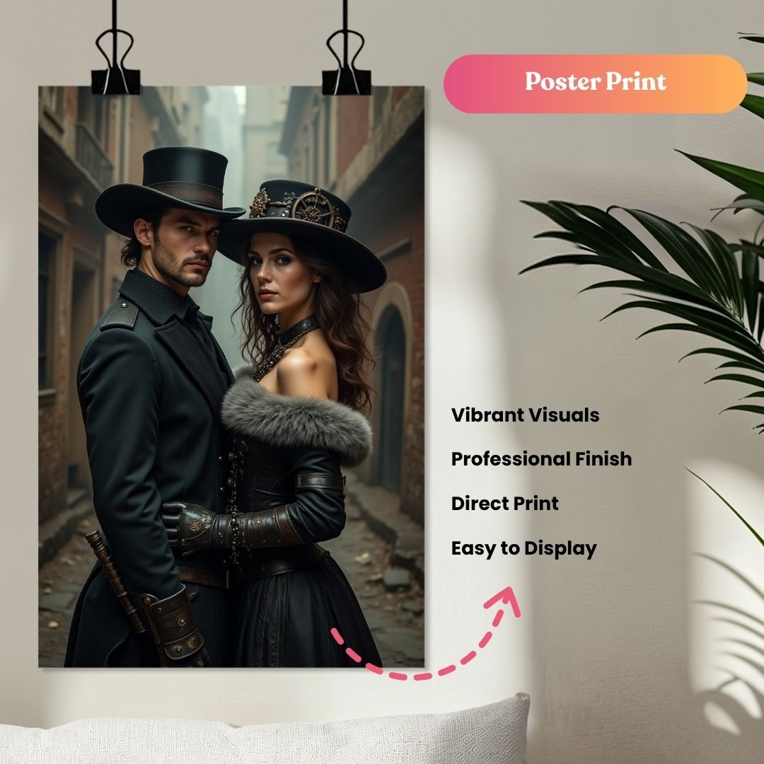 Boss & Beauty Couple Portrait