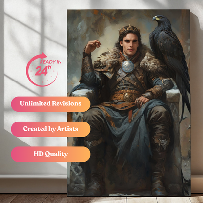 Throne of Feathers and Steel Portrait