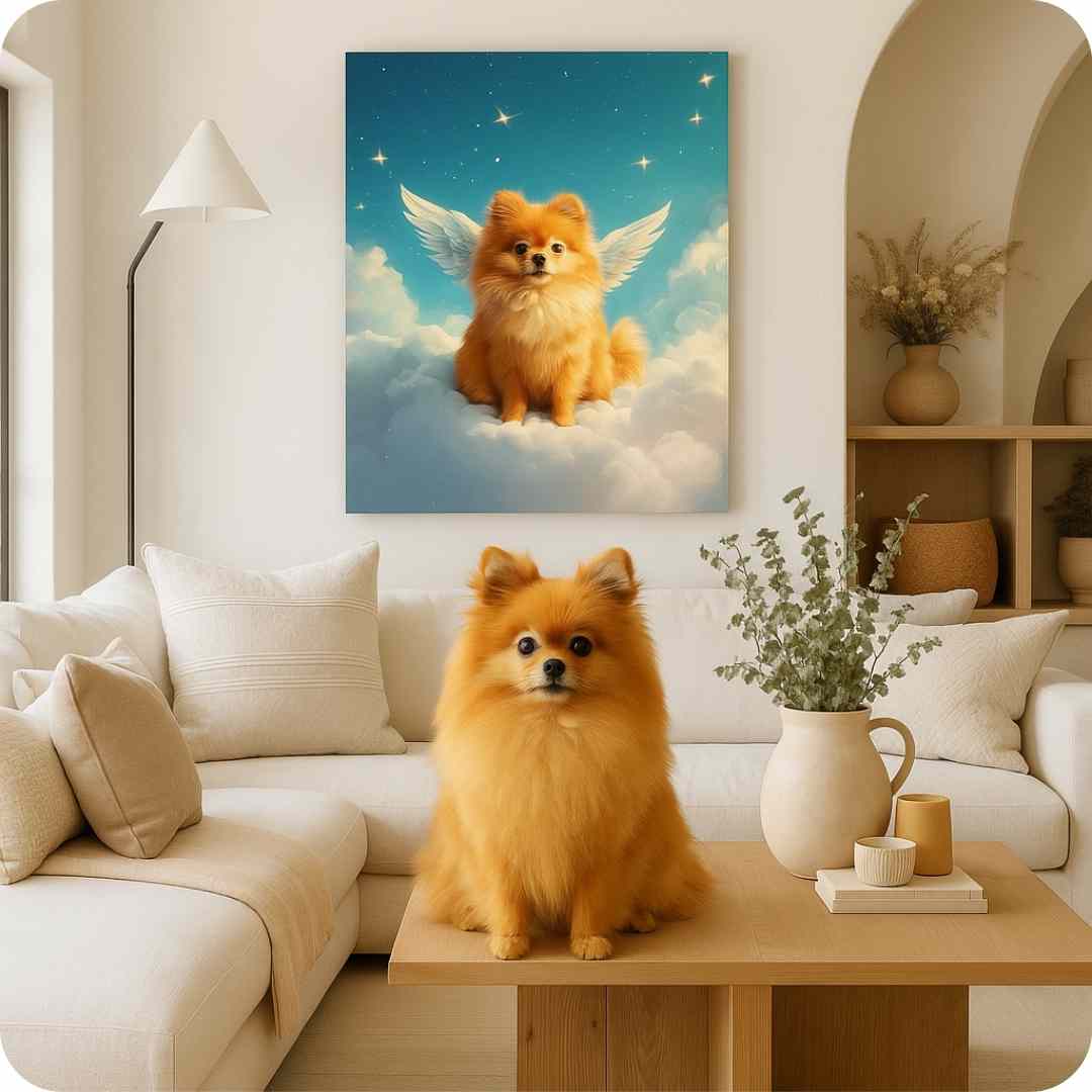 Heavenly Paws Portrait