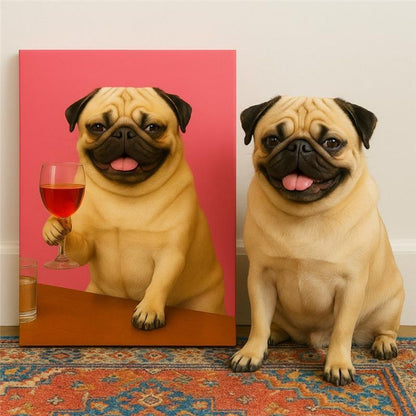 Pawsecco Nights Portrait
