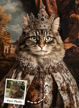 Majestic Sovereign of Silken Paws Portrait