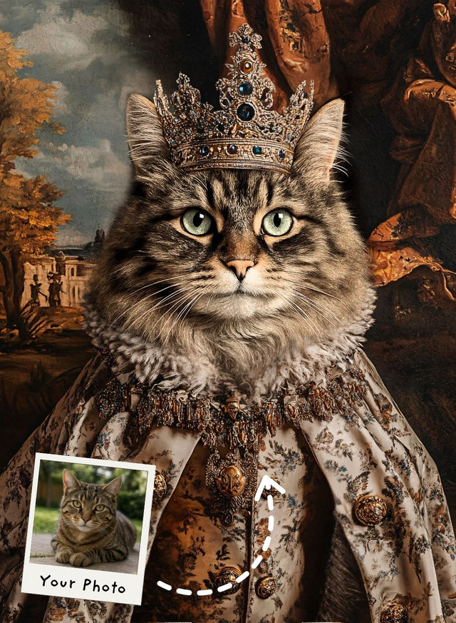 Majestic Sovereign of Silken Paws Portrait
